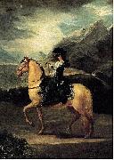 Francisco de Goya Equestrian portrait of Maria Teresa de Vallabriga Spain oil painting artist